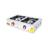 Aragaz de banc, GPL sau gaz, cu 2 arzătoare, DRNLOS-2